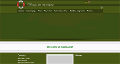 Desktop Screenshot of inselcamp.at